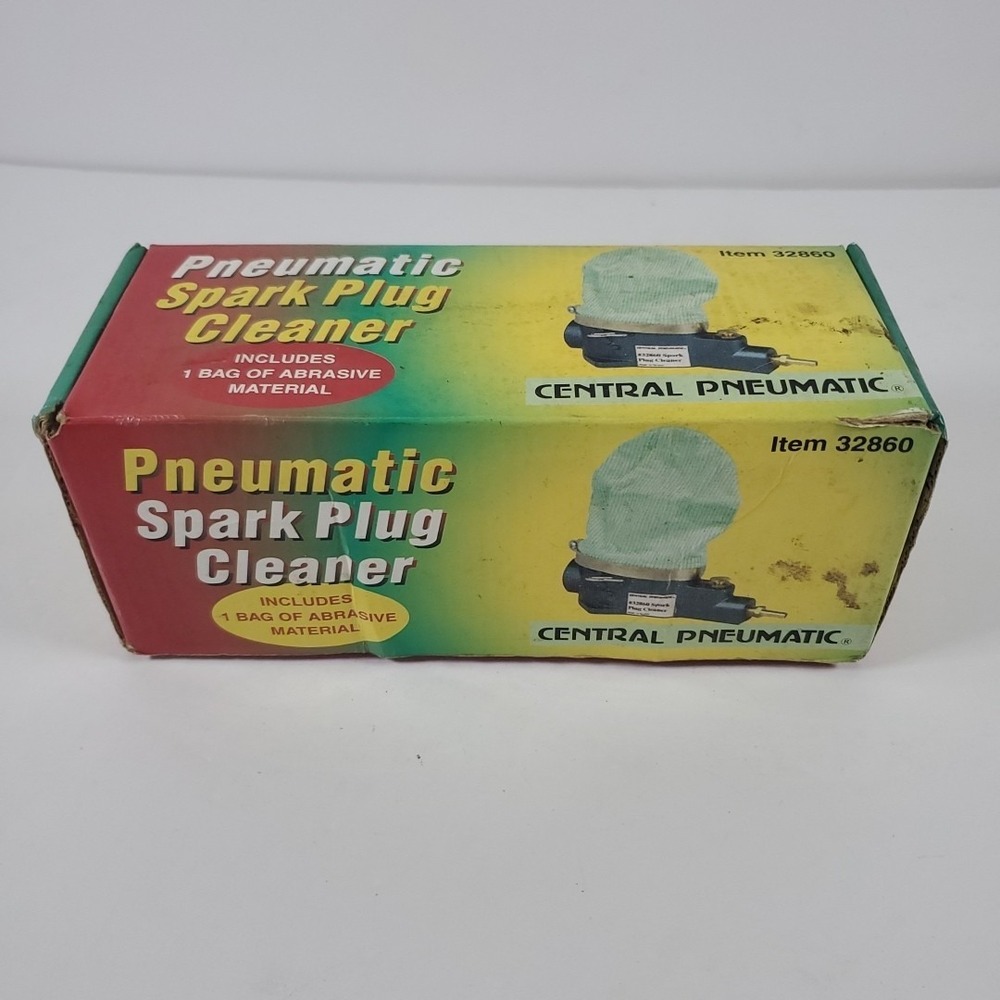 Vintage Central Pneumatic Spark Plug Cleaner  #32860